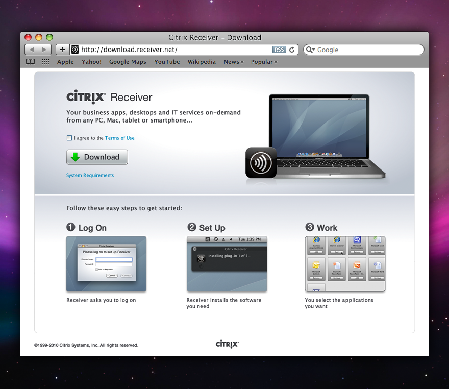 citrix receiver r1 for mac