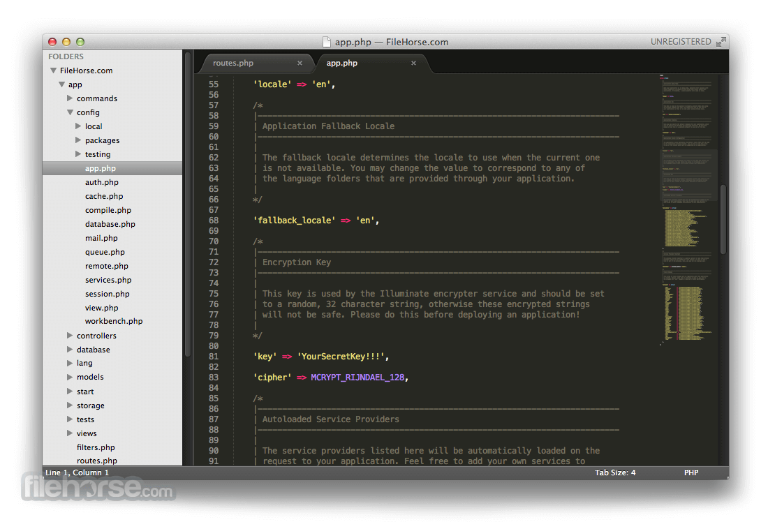 mac program for warping text